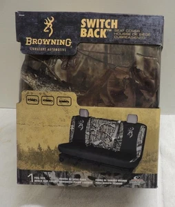 BROWNING Switch Back Mossy Oak Full Size Universal BENCH SEAT COVER Truck  SUV - Picture 1 of 6