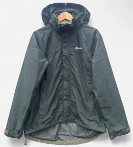 Berghaus AQ2 Men's Waterproof Hooded Green Coat Jacket - Large - Picture 1 of 23
