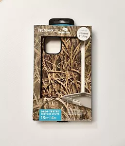 Custodia iPhone 11 Pro con inchiostro Speck Presidio, stampa rovere muschio nuovissima - Foto 1 di 4