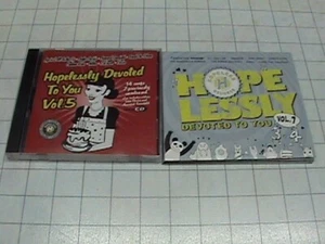 Hopelessly Devoted To You Vols 5 & 7 ~ Unreleased tracks /videos ~ POP PUNK - Picture 1 of 3