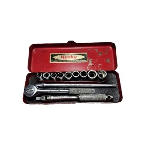 vintage husky 1/4" Socket Set + BONUSES!! - Picture 1 of 20
