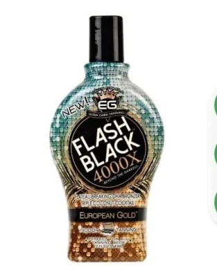 European Gold Flashblack 4000X Sun Care Lotion - 12 fl. Oz. - Image 1 of 4
