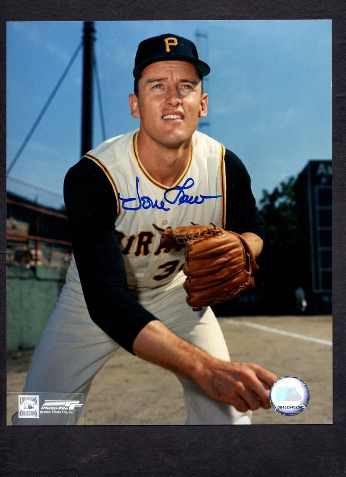 Foto 8 x 10 firmada por Vern Law autografiada de los Piratas de Pittsburgh ENVÍO ES GRATIS Foto 1 de 1