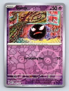 Basic Gastly HP 50 Suffocating Gas Attack Rarity Purple Ghastly Card - Picture 1 of 10