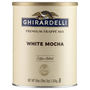 Ghirardelli 3.12 lb. White Mocha Frappe Mix - Picture 1 of 2