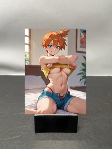 Tarjeta coleccionable de arte personalizado de anime Misty Waifu NSFW DISPONIBLE W5037 - Imagen 1 de 2