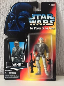 HAN SOLO IN HOTH GEAR - STAR WARS - THE POWER OF THE FORCE - 1995 - ¡NUEVA! - Imagen 1 de 2
