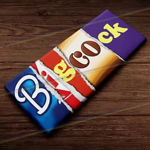 BIG COCK Schokoriegel Verpackung Neuheit Witz Geschenk unhöflich Sex sexy Weihnachtsmann Geburtstag UK - Bild 1 von 4