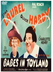 Babes in Toyland 1934 2-DVD Set Laurel & Hardy Christmas Classic B&W COLOR - Picture 1 of 1