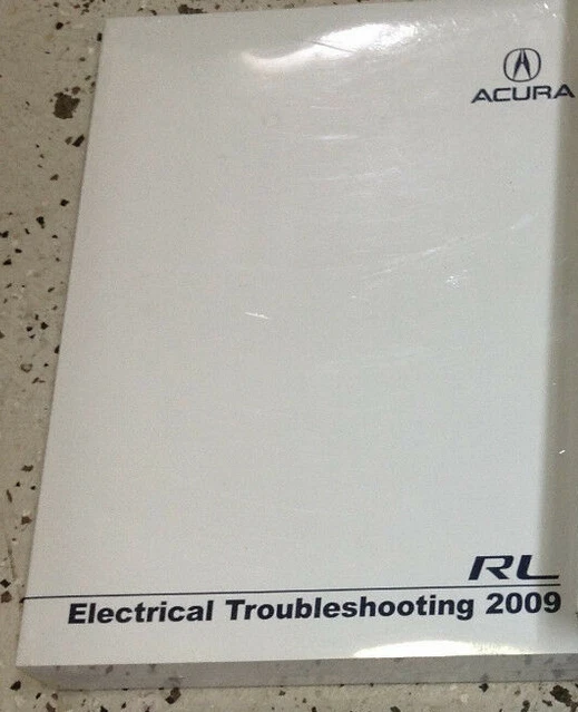 Manuale Di Diagramma Di Cablaggio Elettrico OEM Acura RL 2009 - Immagine 1 di 1