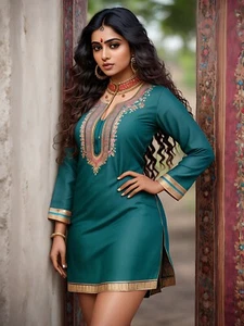 8x10 Women of India Art Print Female Indian Model 02-174732970 - Picture 1 of 1