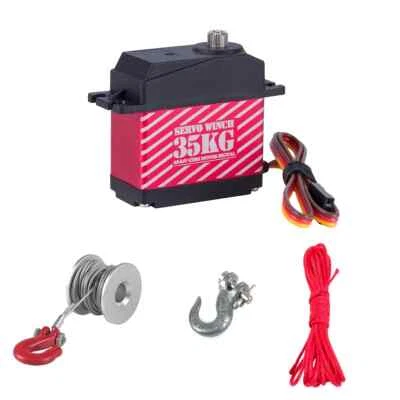 1/0 RC Crawler Servo/Winch Double Stent Rescue Tow Truck Crane Arm Wrecker kit - Image 1 of 4