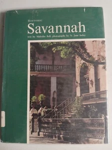 Historic Savannah by Malcolm Bell---1982 HC ex-library - Picture 1 of 8