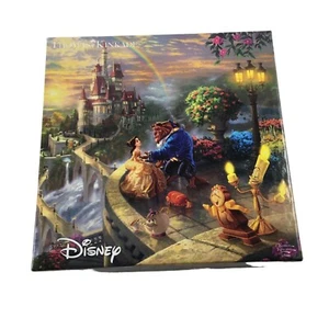 THOMAS KINKADE DISNEY BEAUTY AND THE BEAST #49000 750PC PUZZLE - Picture 1 of 6