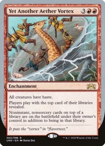 Yet Another Aether Vortex Unsanctioned MTG Magic - Picture 1 of 1