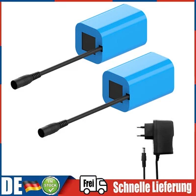 2PCS 7,4 V 12000mAh Ersatzbatterie für Angelköderboote wiederverwendbar Sic T0B7 - Bild 1 von 4