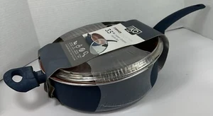 IKO COOK 3,5 QT. KUPFER KERAMIK BRATPFANNE NEU KOCHTOPF MIT GRIFFEN - Bild 1 von 8
