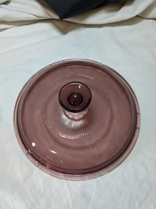 Visions Corning Cranberry Replacement Lid V-2.5-C - Picture 1 of 2