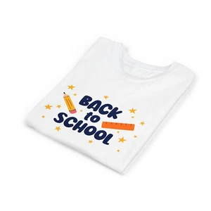 Back to School Kids T-Shirt, Fun Youth Tee, School Spirit Shirt for Girl or Boy - Picture 1 of 9