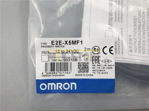1PCS Nuovo E2E-X5MF1 12-24VDC Sensore & Interruttore di Prossimità #F7 - Foto 1 di 4