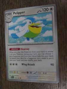 2023 Pelipper 159/193 Uncommon Paldea Evolved Pokemon TCG MINT - Picture 1 of 3