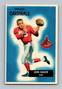 1955 Bowman #127 Gern Nagler EX-EXMT Football Card - Picture 1 of 2