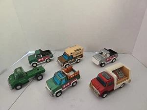Lot of 6 Vintage 1970s TootsieToy Trucks: 5.75" Long - 4x4, Camper, Dr. Pepper.. - Picture 1 of 24