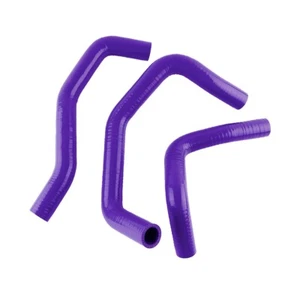 For Kawasaki Ninja ZX6R ZX-6R ZX636C 2003-2004 Purple Silicone Radiator Hose kit - Picture 1 of 18