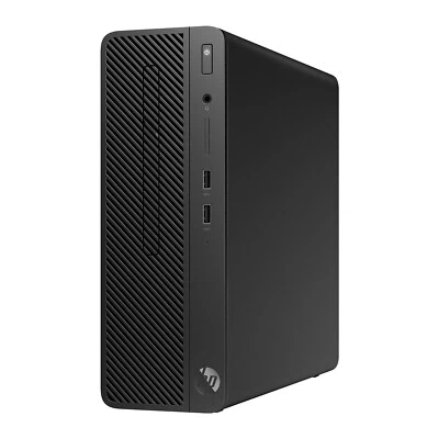 HP 290 G1 SFF Intel Core i5-8500 3.0GHz 16GB RAM 256GB NVMe SSD Windows 11 PC - Image 1 of 4