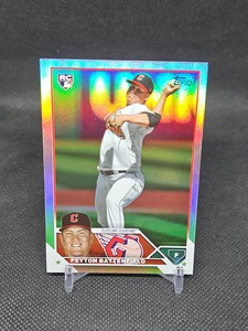 Peyton Battenfield RC 2023 Topps Update  Rainbow Foil Cleveland Guardians #US267