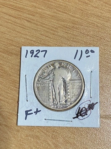 1927 Standing Liberty Quarter 25c, 99c shipping offer Cover