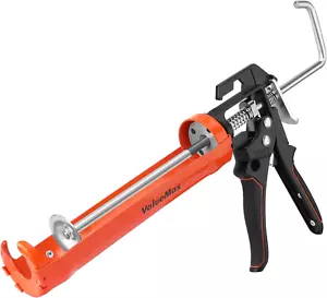9 Inch Silicone Sealant Caulking Gun Caulking/Filling/Sealing 8:1 Thrust Ratio - Picture 1 of 12