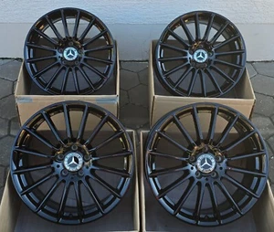 4 x Original Mercedes E-Kl. W213 S213 18 Zoll Alufelgen A2134015600 8J x 18 ET43 - Bild 1 von 10