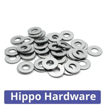 HIPPO HARDWARE M4 M5 M6 M8 M10 M12 M16 M20 M24 Wide Flat Form C Washers Stainless Steel BS4320