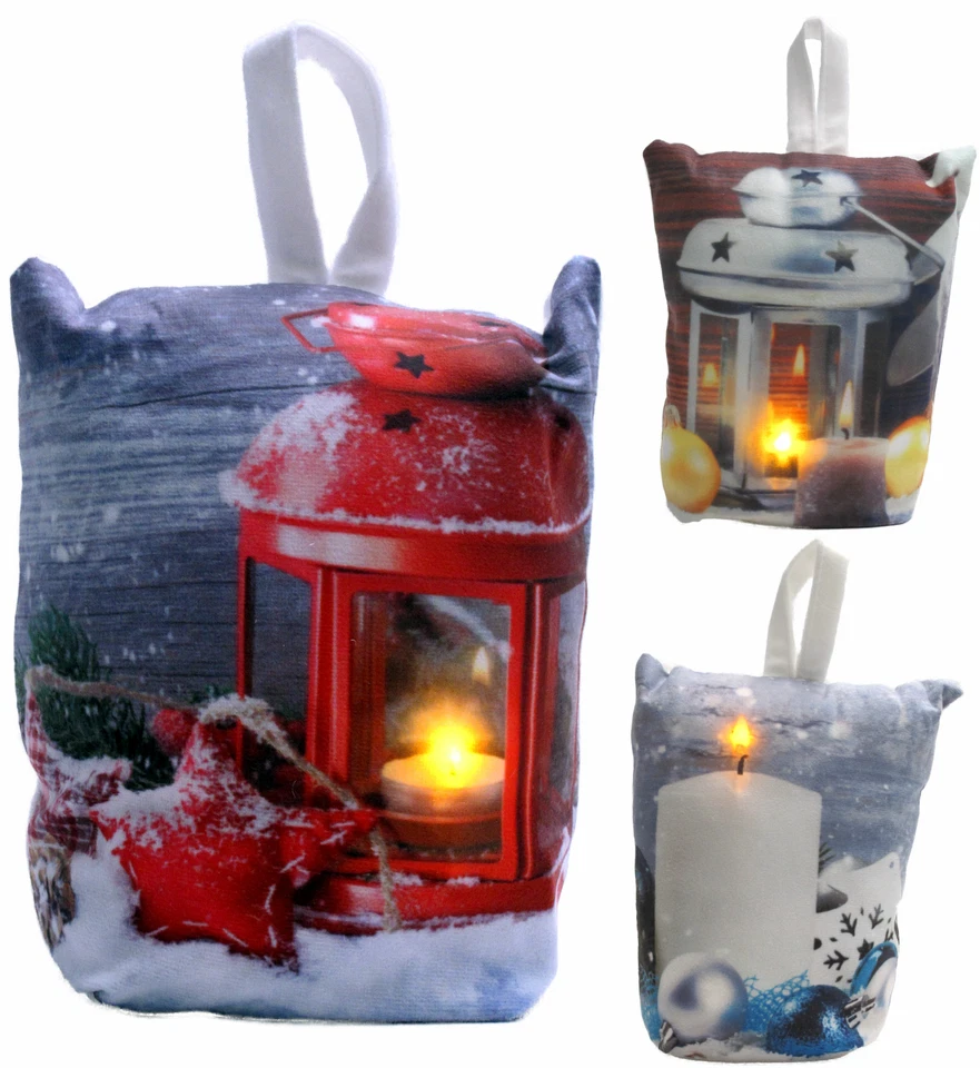 Türstopper mit LED Beleuchtung Weihnachts-Deko Tür Sack Stopper Keil Fenster - Bild 1 von 1