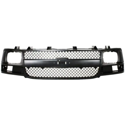 New front Grille Assembly For 2003-2017 Chevrolet GMC Express 3500 Black Plastic - Image 1 of 4