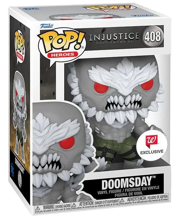 Funko pop ! Heroes DOOMSDAY #408 Injustice Gods Among Us Walgreens 限定全新 — 第 1/1 张图片