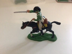 54mm plastic Britains/helmet AWI mtd US lee’s legion attacking conversion - Picture 1 of 3