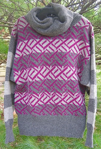 Vintage Christian Dior Dolman Maglione collo cappuccio misto angora morbido manica L