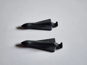Vintage GI Joe Space Shuttle Defiant Part Small Missiles X2 Hasbro 1987 - Picture 1 of 3