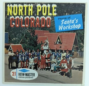 Carretes de paquete View Master Sawyer's A333 North Pole Colorado Santa's Workshop  - Imagen 1 de 3