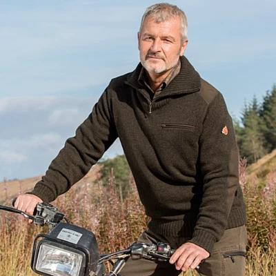 Shooterking Wollpullover - Troyer - 100% Lammwolle