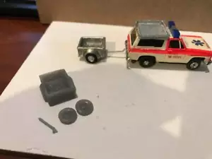 1/64 Scale Trailer with Roof Rack Unpainted. - Picture 1 of 11