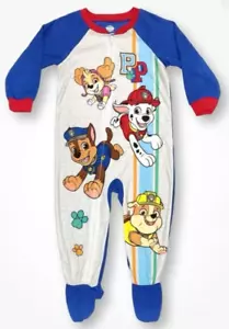 Paw Patrol Pajamas 2T Toddler Boys Girls Footed Blanket Sleeper PJ One Piece - Picture 1 of 6
