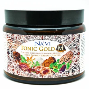 Tonic Gold M - Herbal Coffee - Medicinal Mushroom Elixir - Immune Boosting Drink - Picture 1 of 7