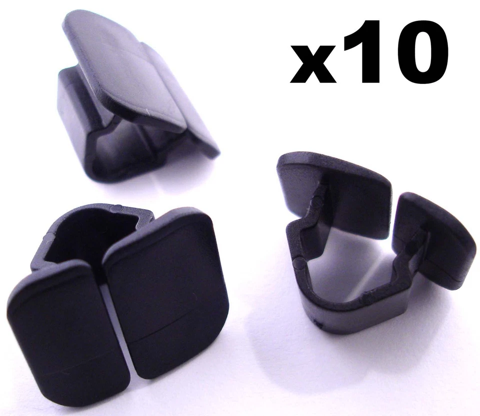 10x VW Capot Isolation PLASTIQUE Clips- Pince en Place Protections pour Coupe - Photo 1/1