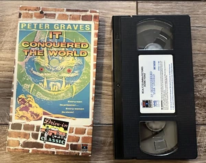 IT CONQUERED THE WORLD 1956 Peter Graves Lee Van Cleef COLUMBIA VHS VIDEO - Picture 1 of 2