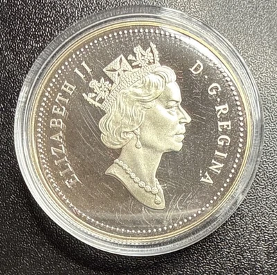 1991 Canadian Steamer Frontenac Commemorative Proof 50% Silver Dollar (NUM5563) - Image 1 of 3