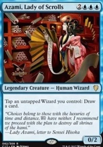 Azami, Lady of Scrolls - Commander 2017 #082/309 MTG Magic The Gathering - Image 1 of 1