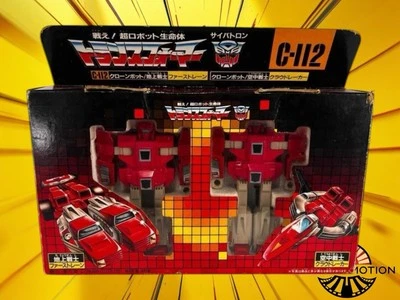 Vintage G1 Takara Japan Transformers c-112 Fastlane Cloudraker autobot Clone - Image 1 of 4